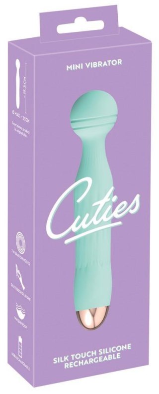 Cuties Mini Vibrator Green 2.G - masażer do ciała