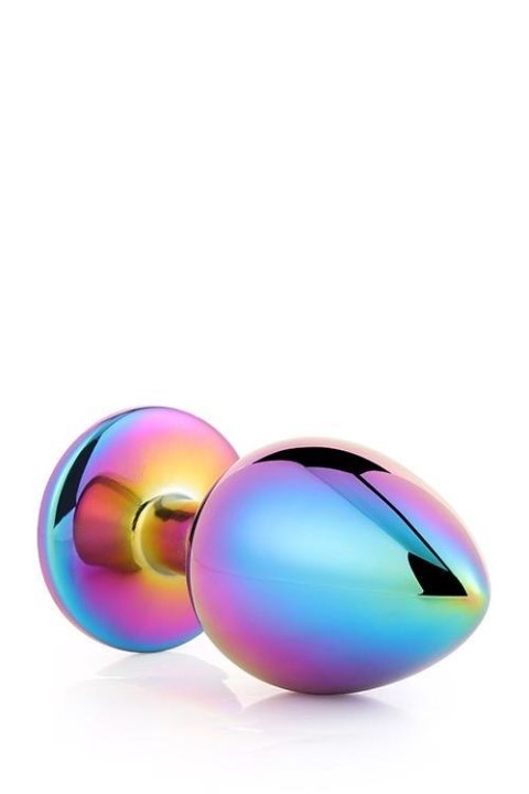 GLEAMING LOVE MULTICOLOUR PLUG LARGE - Metalowy korek analny