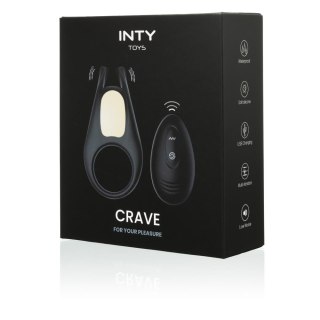 INTY Toys - Crave - Wibrujący pierścień na penisa