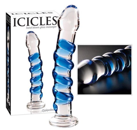 Icicles No. 5 - Szklane dildo