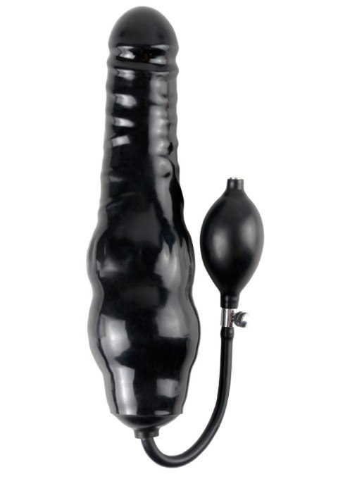 Inflatable Ass Blaster Black - Pompowany korek analny