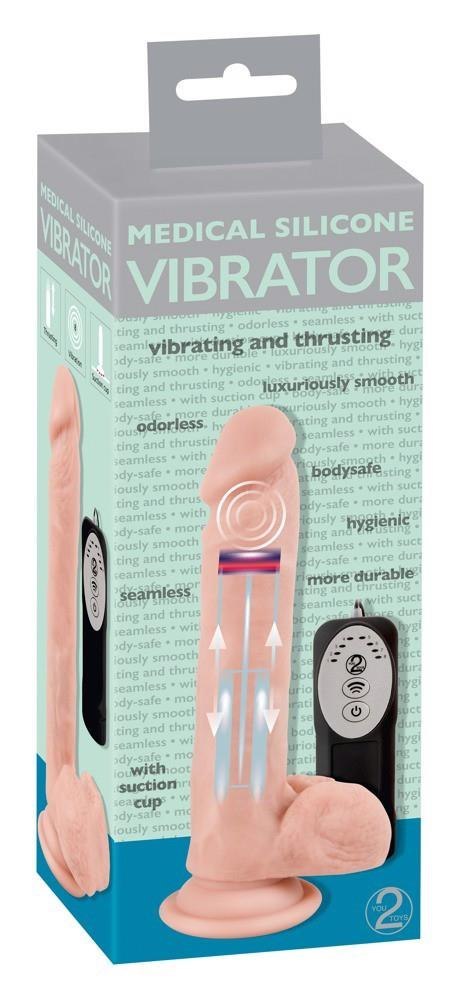 Medical Silicone Thrusting Vib