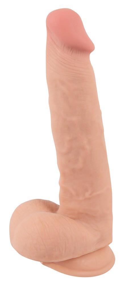 NS Dildo with movable skin 25 - Realistyczne dildo na przyssawce