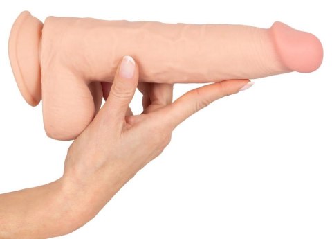 NS Dildo with movable skin 25 - Realistyczne dildo na przyssawce