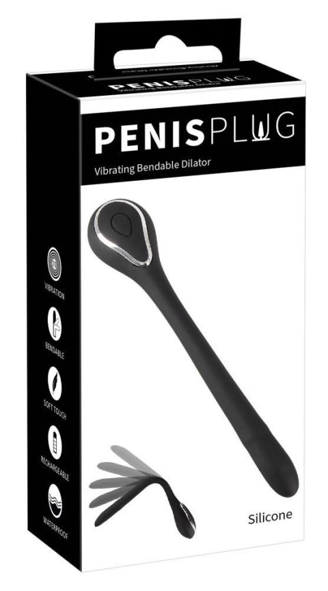 Penisplug Vibrating bendible D - Wibrujący korek analny