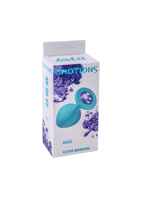 Anal Plug Emotions Cutie Medium Turquoise light purple