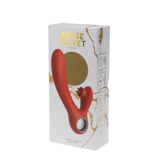 Rouge Velvet - G-Spot + Licking Vibrator - wibrator punktu G