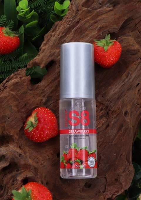 S8 WB Flavored Lube 50ml Strawberry