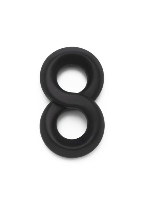 Soft Silicone Jock C-Ring Black - pierścień erekcyjny