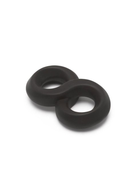 Soft Silicone Jock C-Ring Black - pierścień erekcyjny