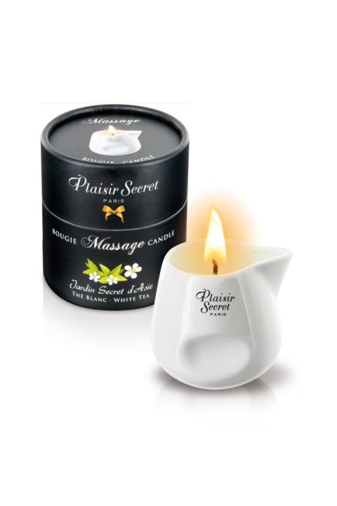 THE WHITE MASSAGE CANDLE 80ML - Świeca do masażu