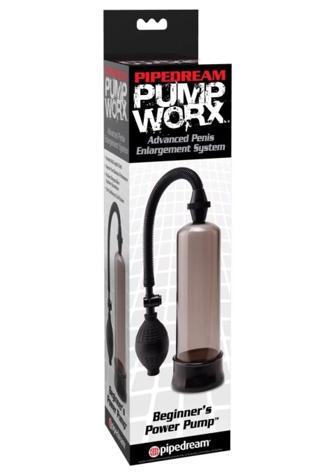 Beginners Power Pump Black - Pompka do powiększania penisa