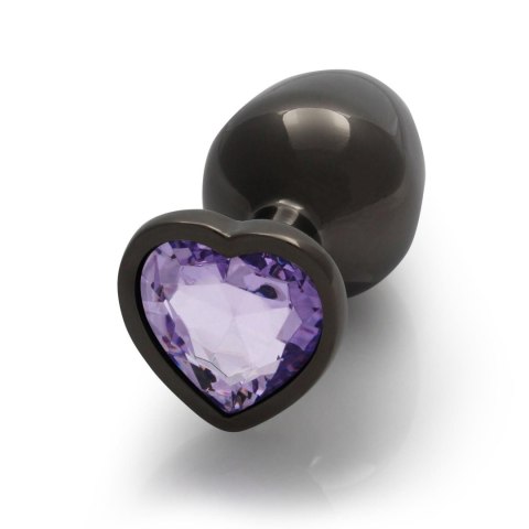 Heart Gem Butt Plug - Medium - Zatyczka analna w kształcie serca