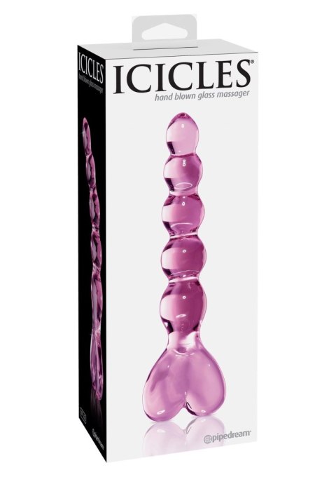 Icicles No.43 Transparent - Szklane dildo