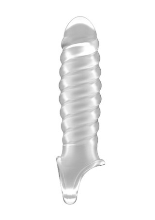 No.32 - Stretchy Penis Extension - Translucent - Nakładka na penisa