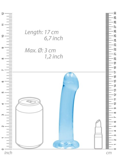 Non Realistic Dildo with Suction Cup - 6,7""""/ 17 cm - dildo analne