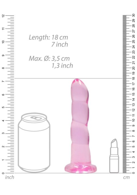 Non Realistic Dildo with Suction Cup - 7""""/ 17 cm - dildo analne