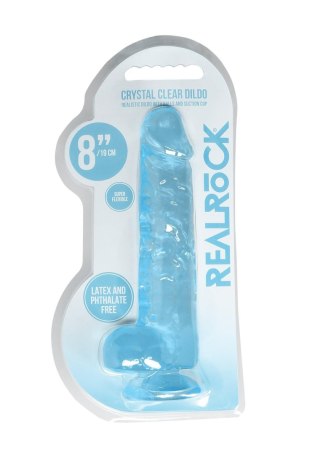 Realistic Dildo with Balls - 8""""/ 21 cm - Dildo z przyssawką