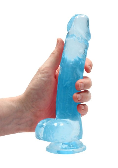 Realistic Dildo with Balls - 8""""/ 21 cm - Dildo z przyssawką