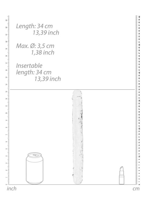 Realistic Double Dong - 13'' / 34 cm - podwójne dildo