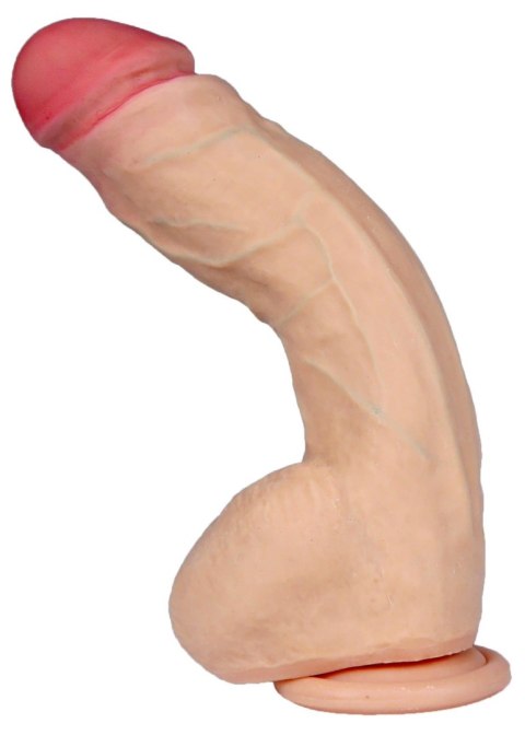 Dildo-DIONIZOS-LOVECLONEX 9,5""""""""-flexible - Realistyczne dildo cyberskóra