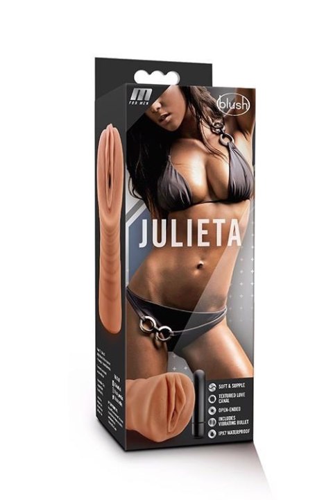 M FOR MEN JULIETA MOCHA - Maturbator wibrujący