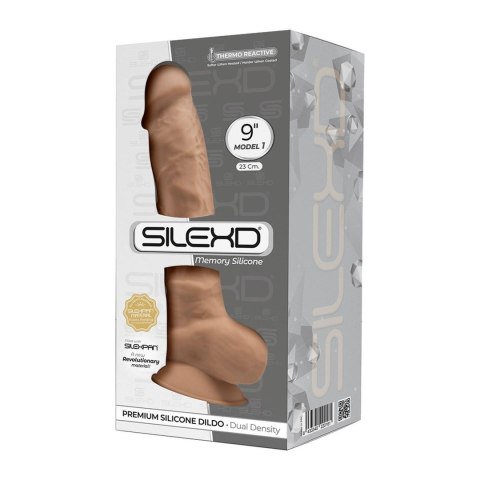 SD. Model 1 (9'') ZD02 Caramel BOX - Realistyczne dildo cyberskóra