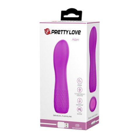 PRETTY LOVE - ADAM USB 12 function - wibrator punktu G