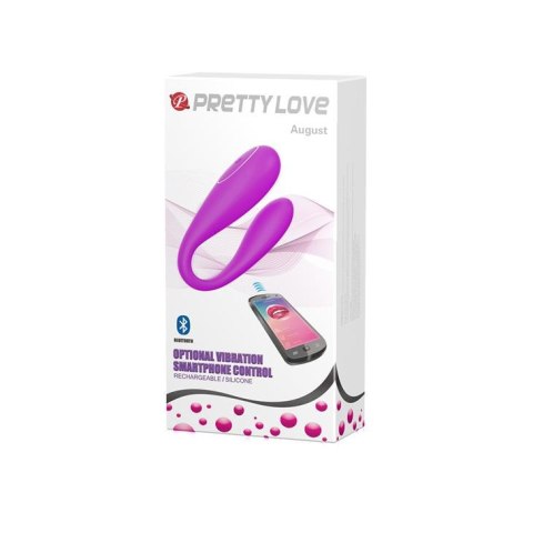 PRETTY LOVE - AUGUST USB BLUETOOTH - wibrator dla par