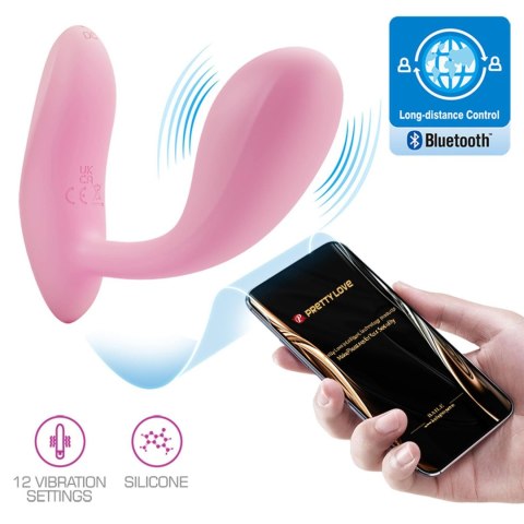 PRETTY LOVE - Baird, 12 functions Mobile APP Long-distance Control - wibrator punktu G