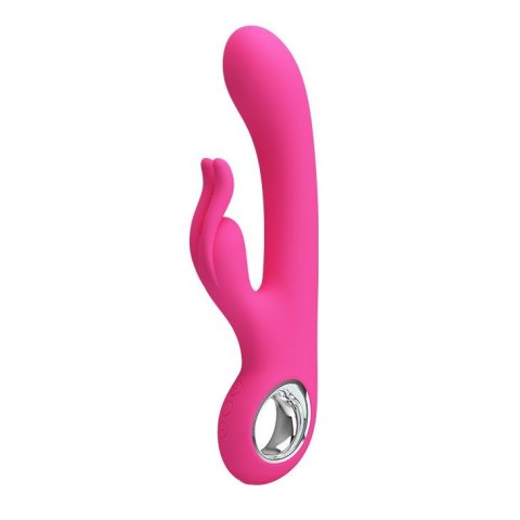 PRETTY LOVE - CARINA, PINK, USB, 7 function - Wibrator króliczek