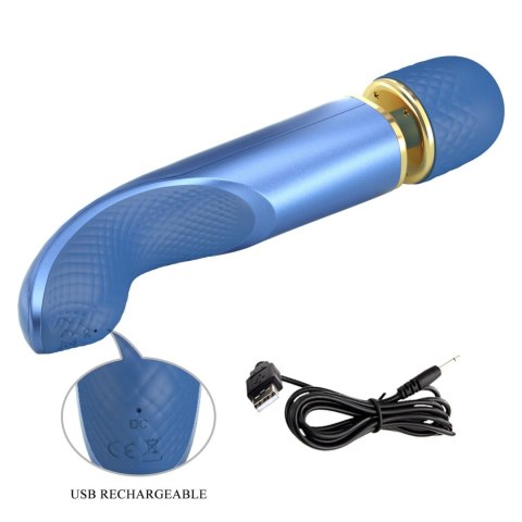 PRETTY LOVE - Colorful Massager Blue - wibrator Wand