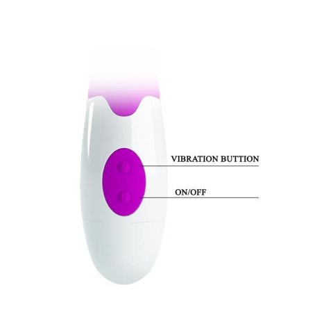 PRETTY LOVE - HYMAN Purple 30 function vibrations - Wibrator króliczek