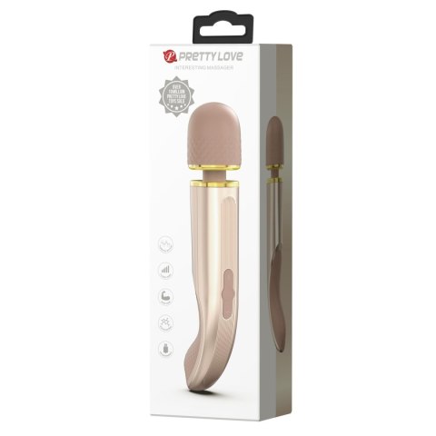 PRETTY LOVE - Interesting Massager Gold - wibrator Wand