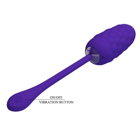 PRETTY LOVE - MARINA EGG Purple 12 vibration functions - wibrator jajeczko