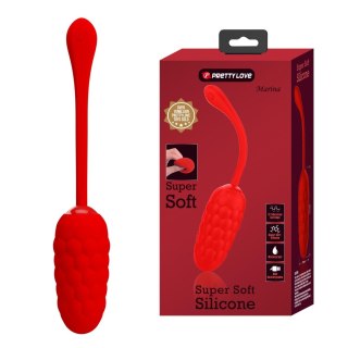 PRETTY LOVE - MARINA EGG Red 12 vibration functions - wibrator jajeczko