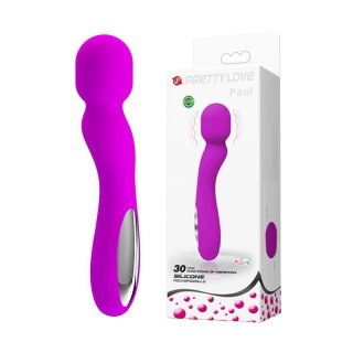 PRETTY LOVE - PAUL Purple, USB 30 function - wibrator Wand