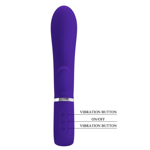 PRETTY LOVE - THOMAS USB PURPLE 7 function - wibrator punktu G