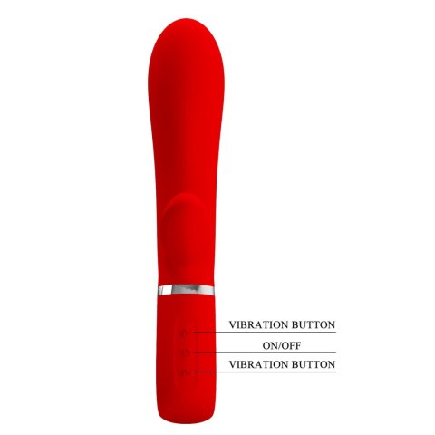 PRETTY LOVE - THOMAS USB RED 7 function - wibrator punktu G