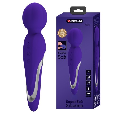 PRETTY LOVE - WALTER PURPLE 7 function vibrations - wibrator Wand