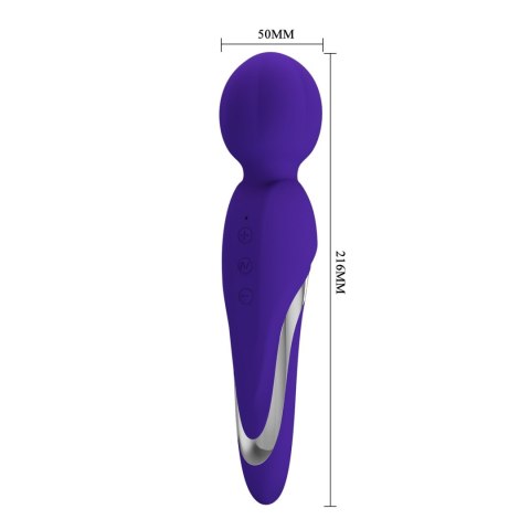 PRETTY LOVE - WALTER PURPLE 7 function vibrations - wibrator Wand