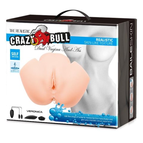 CRAZY BULL - VERONICA Dual Vagina and Ass - Sztuczna pochwa