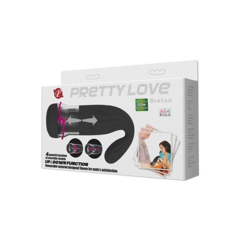 PRETTY LOVE - BRETON USB - masturbator z wibracjami