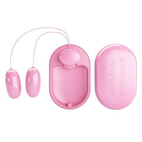 PRETTY LOVE - Fun Box Pink, 12 vibration functions