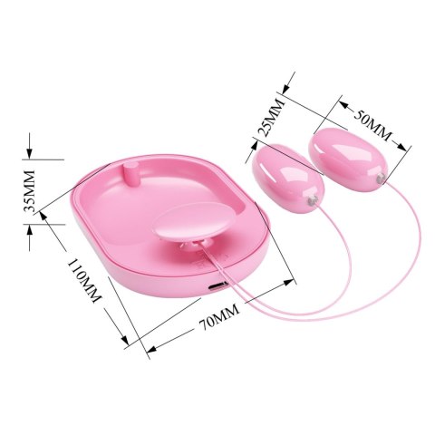 PRETTY LOVE - Fun Box Pink, 12 vibration functions