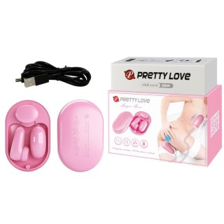 PRETTY LOVE - Magic Box Pink - wibrator jajeczko