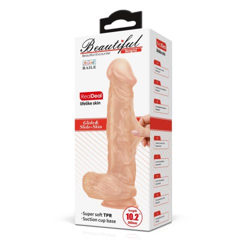 BAILE-Beautiful Bergrisi 10.2"""" - Realistyczne dildo na przyssawce