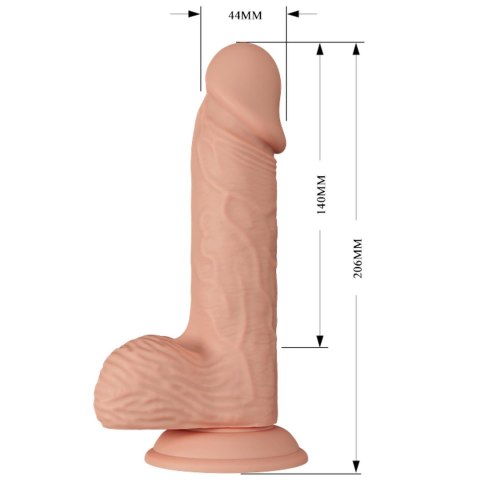 BAILE-Beautiful Catoblepas 8.1"""" - Realistyczne dildo na przyssawce