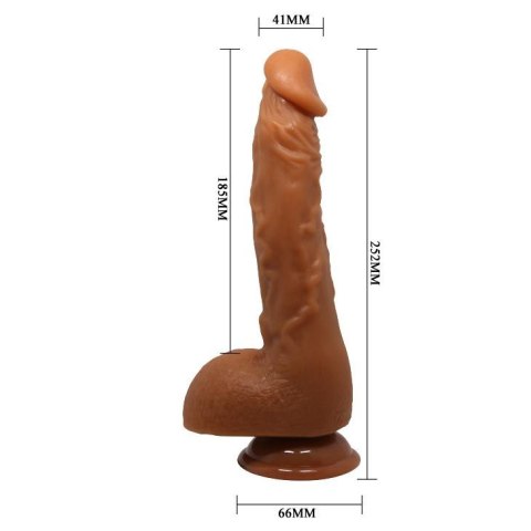 BAILE - JASON, Suction base - Realistyczne dildo na przyssawce