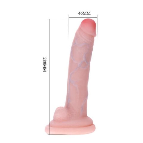 BAILE - Super Saver - Duże dildo na przyssawce